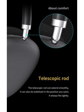 ASPOR A618 5.0 WIRELESS BLUETOOTH HEADSET BLACK