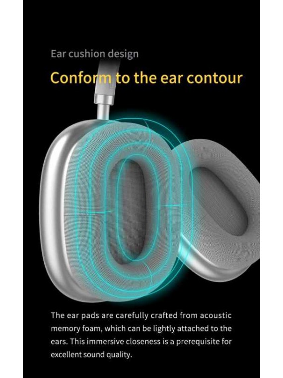 ASPOR A618 5.0 WIRELESS BLUETOOTH HEADSET WHITE