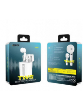 ASPOR A605 TWS EARBUDS White