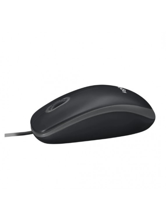 Logitech B100 Optical USB Mouse BLACK