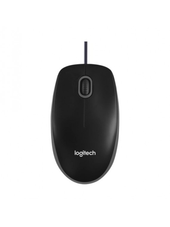 Logitech B100 Optical USB Mouse BLACK