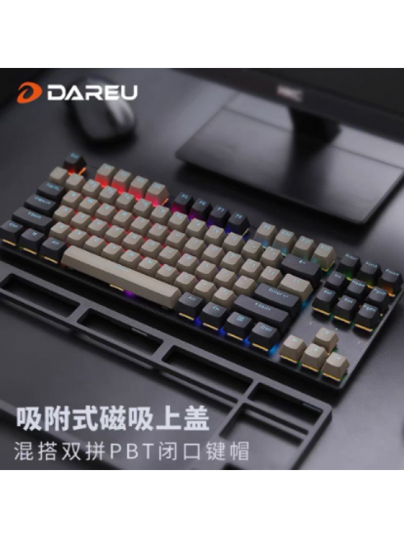 Dareu A87 v2 Wireless Hotswappable Mechanical Keyboard Black Gray 