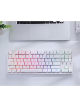 Dareu A87 V2 Wireless Hotswappable Mechanical Keyboard White