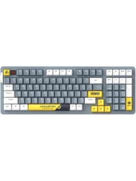 Dareu A98 Gaming Mechanical Keyboard 2.4g Wireless Bluetooth Office PBT GRAY
