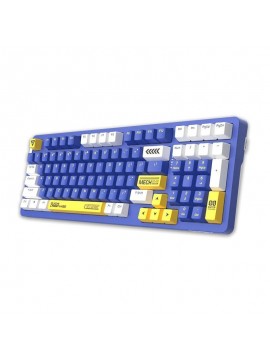  Dareu A98 Gaming Mechanical Keyboard 2.4g Wireless Bluetooth Office PBT BLUE