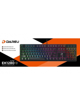 DAREU EK1280 GLORY RGB MECHANICAL KEYBOARD BLACK