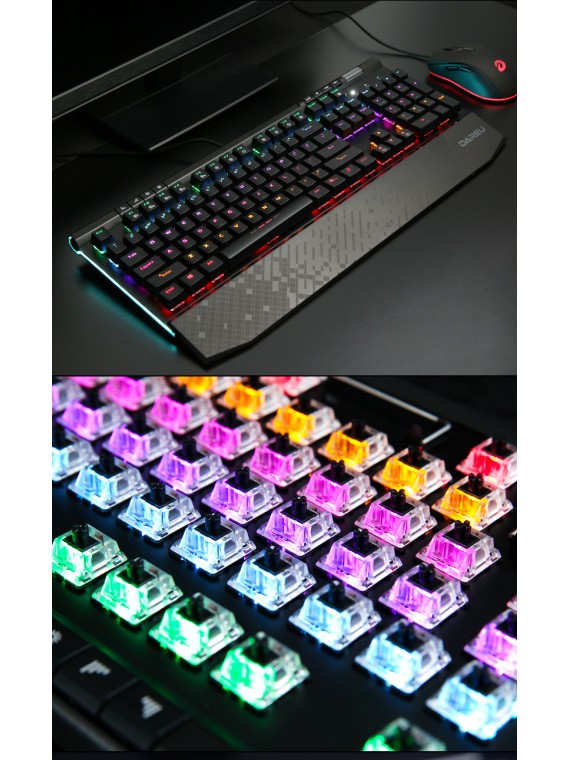 Dareu EK812 Upgrade Version With Hand Support Mechanical Keyboard Black