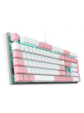 Dareu Ek815 Mechanical keyboard White+Pink