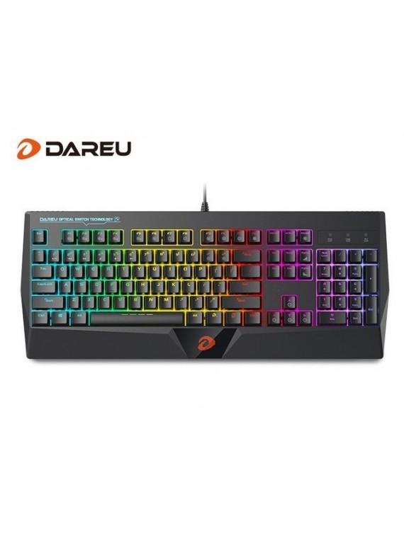 Dareu EK832 RGB Dustproof and Waterproof Mechanical Keyboard Black
