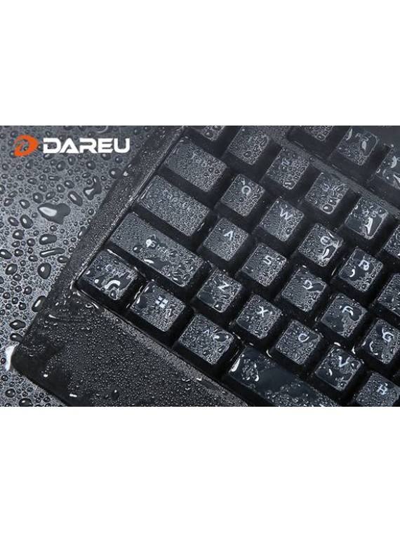 Dareu EK832 RGB Dustproof and Waterproof Mechanical Keyboard Black