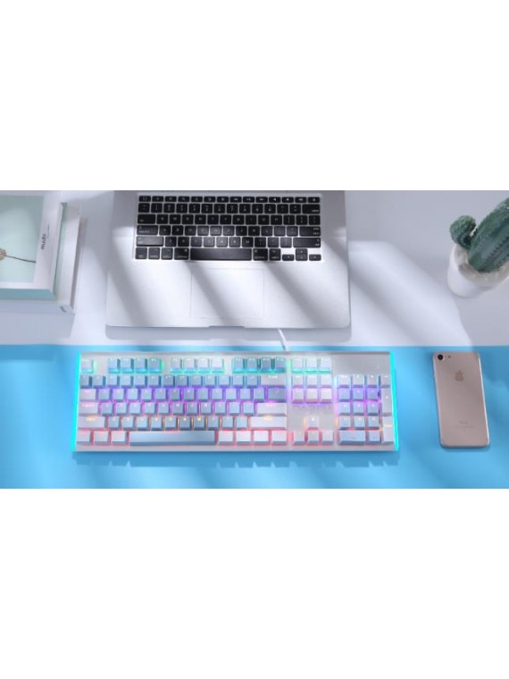  DAREU LK165 FULL SIZE WIRED GAMING KEYBOARD BLUE