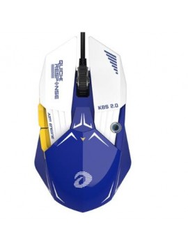 DAREU A970 MECHANICAL VERSION WIRED GAMING MOUSE MECHA BLUE