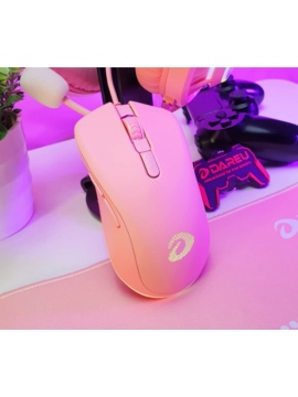 DAREU EM908 PHANTOM VERSION MOUSE RGB PINK