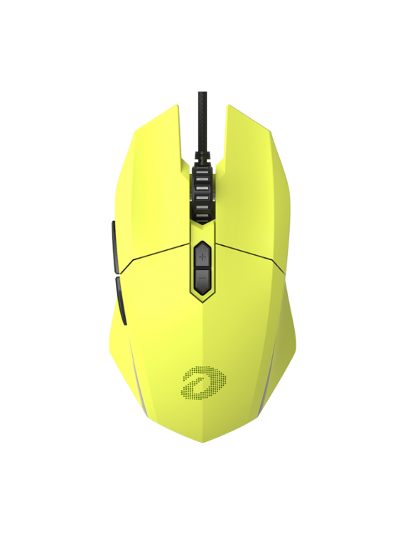 DAREU EM910 ULTRALIGHT WIRED GAMING MOUSE APPLE GREEN