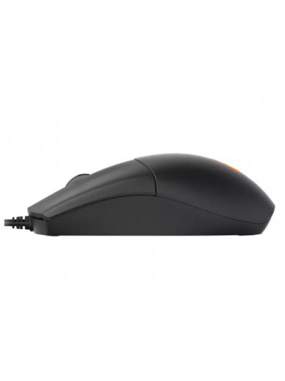 DAREU LM130 VIGOR SERIES OPTICAL WIRED OFFICE AND GAMING MOUSE BLACK