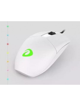 DAREU LM130 VIGOR SERIES OPTICAL WIRED OFFICE AND GAMING MOUSE WHITE