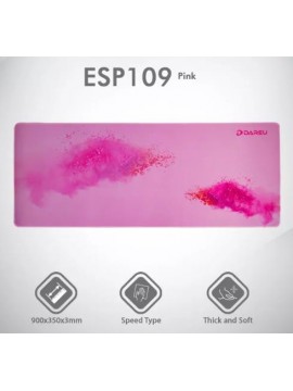 DAREU ESP109 EXTENDED GAMING MOUSEPAD PINK