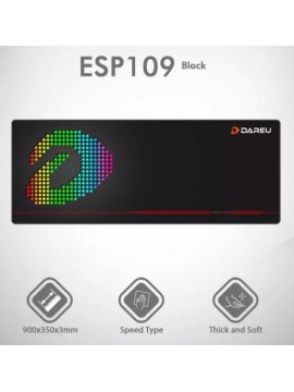 DAREU ESP109 EXTENDED MOUSEPAD BLACK