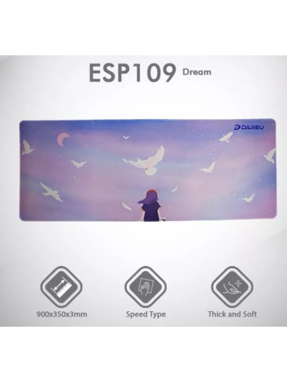 DAREU ESP109 DREAM VERSION EXTENDED MOUSEPAD VIOLET