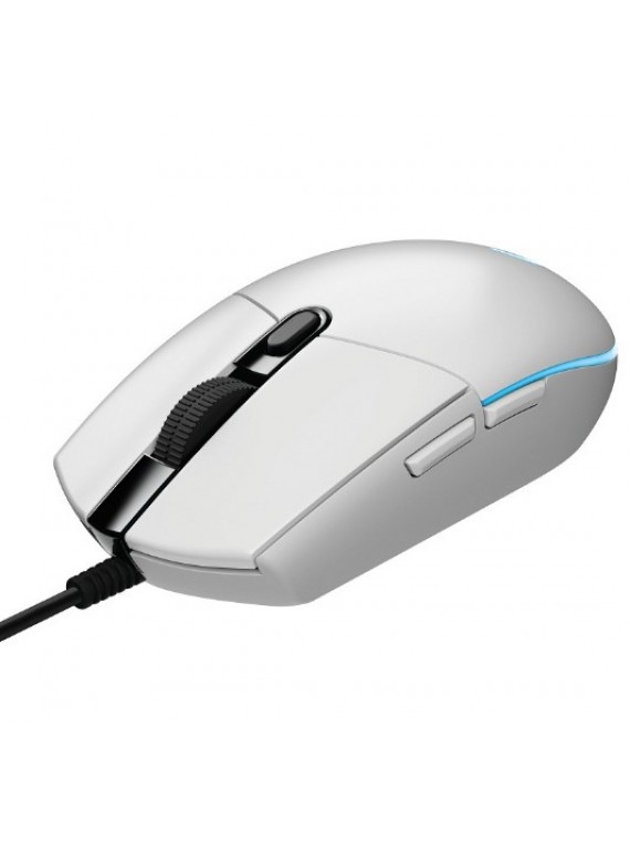 Logitech G102 LIGHTSYNC RGB 6 Button Gaming Mouse WHITE