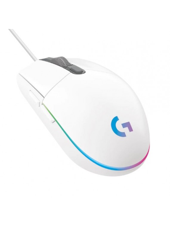 Logitech G102 LIGHTSYNC RGB 6 Button Gaming Mouse WHITE