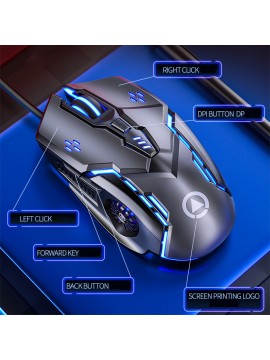 Colorful G5 Breathing Mouse 6D by Key White