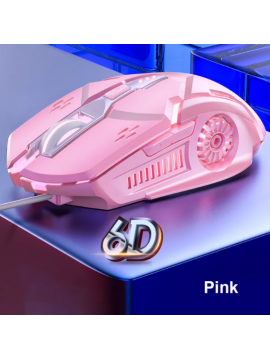Colorful G5 Breathing Mouse 6D by Key Pink