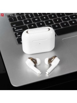 GT4 HIFI-audio Dual moving coil bluetooth wireless earphone White