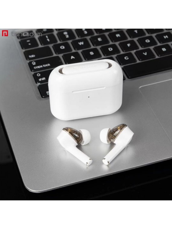 GT4 HIFI-audio Dual moving coil bluetooth wireless earphone White