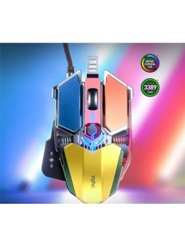 INPHIC PG6 Metal E-Sports Games Macro Wired Mouse COLORFUL