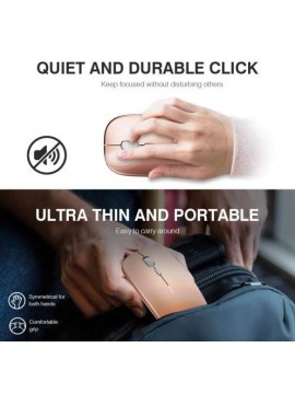 INPHIC PM1 WIRELESS OPTICAL MOUSE GOLD