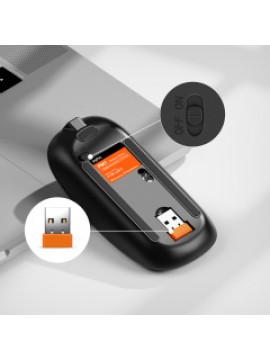 INPHIC PM1 WIRELESS OPTICAL MOUSE BLACK