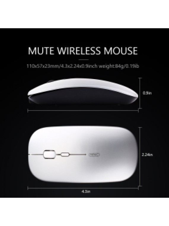 INPHIC PM1 WIRELESS OPTICAL MOUSE SILVER