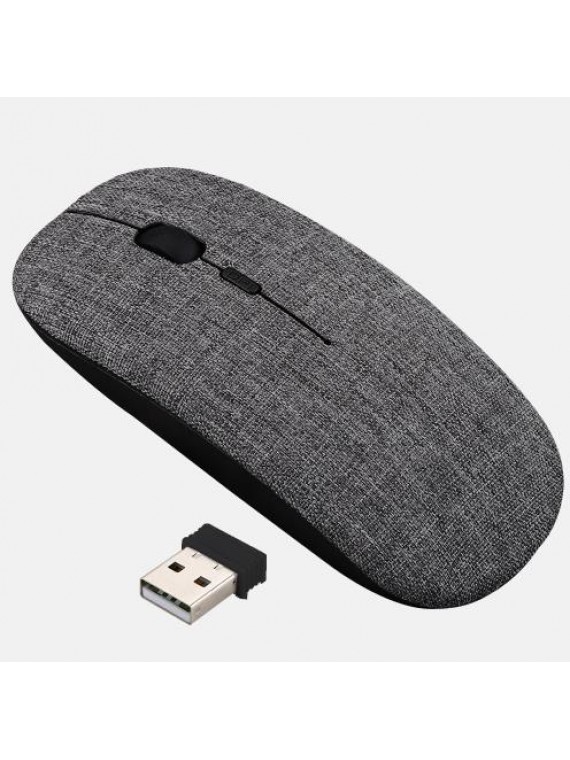 INPHIC PM1 2.4G Wireless Mouse Optical Mouse CLOTH GREY