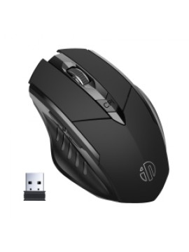  INPHIC PM6 2.4G Wireless Mouse Optical Mouse Black