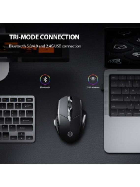 INPHIC PM6 Pro Multi-Device Tri-Mode BLACK