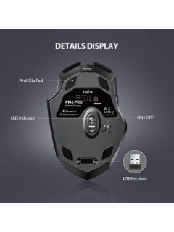 INPHIC PM6 Pro Multi-Device Tri-Mode RED