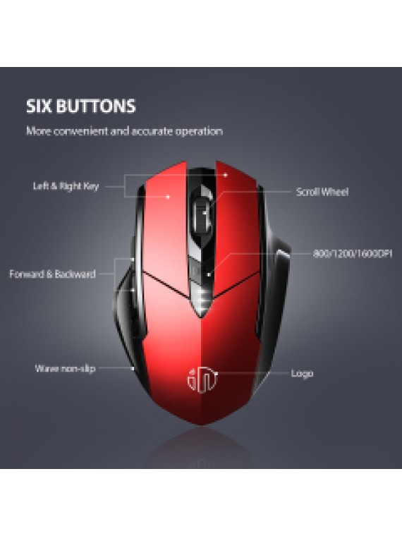INPHIC PM6 Pro Multi-Device Tri-Mode RED