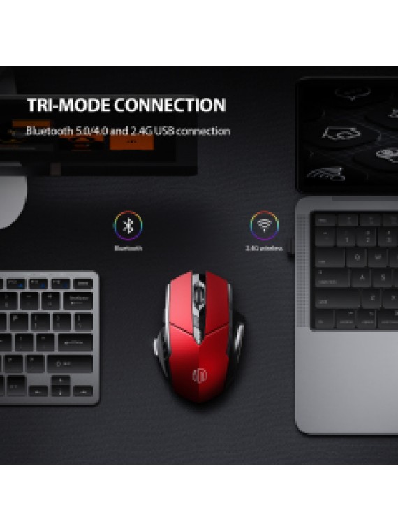 INPHIC PM6 Pro Multi-Device Tri-Mode RED