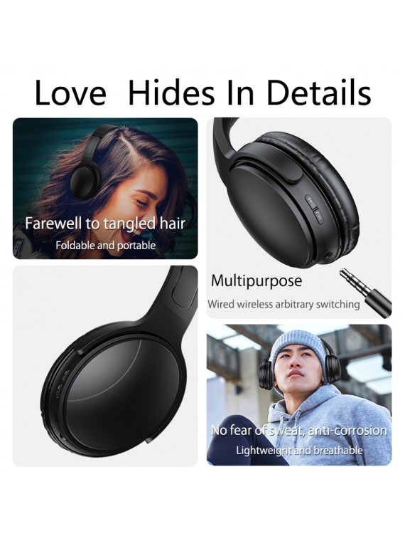 HBN30 Bluetooth Headphone Black
