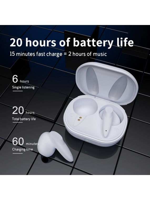 TN73 Mini True Wireless Earphone White