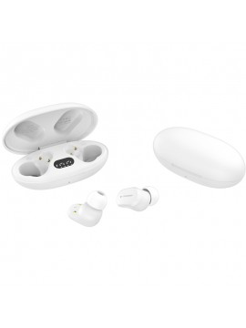 TN33-2 True Wireless Bluetooth Earphones White