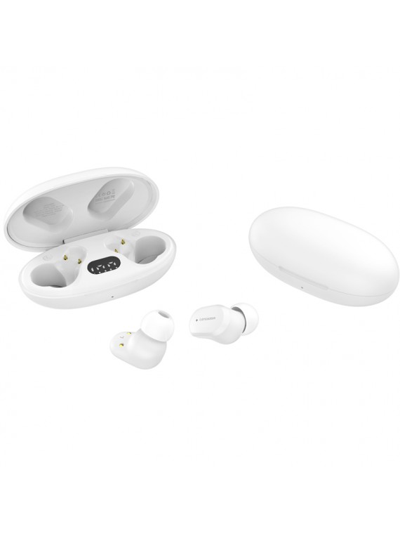 TN33-2 True Wireless Bluetooth Earphones White