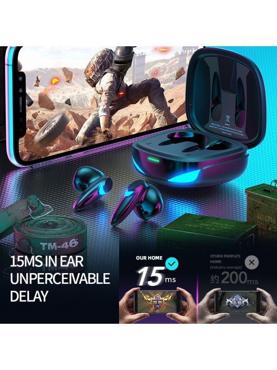 Langsdom TG73 Pro High Quality Ear buds Bluetooth 5.1 TWS True Wireless in ear Gamming Headset Earphone