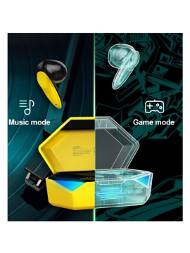 TG73 Troner Bluetooth Earphone Yellow