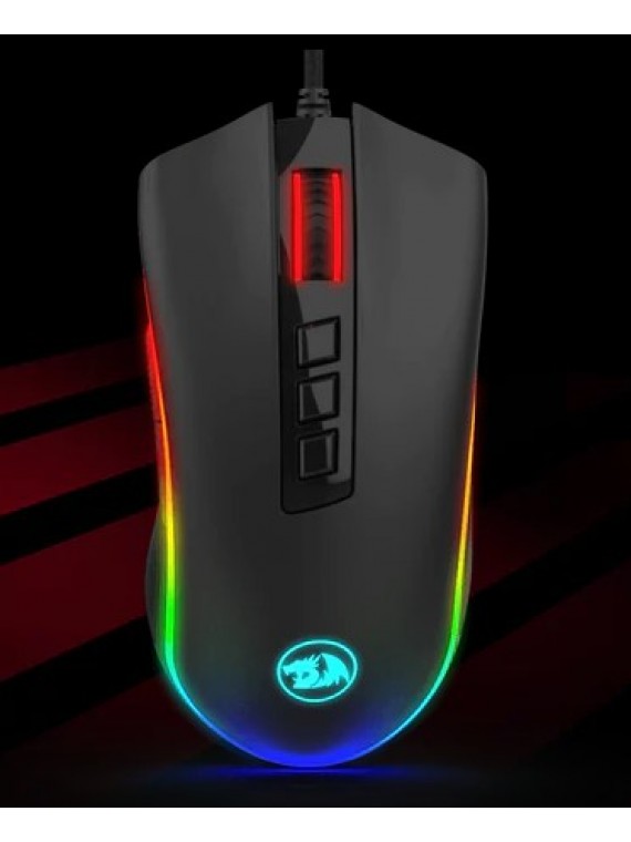 Redragon M711 COBRA Gaming Mouse with 16.8 Million RGB Color Backlit BLACK