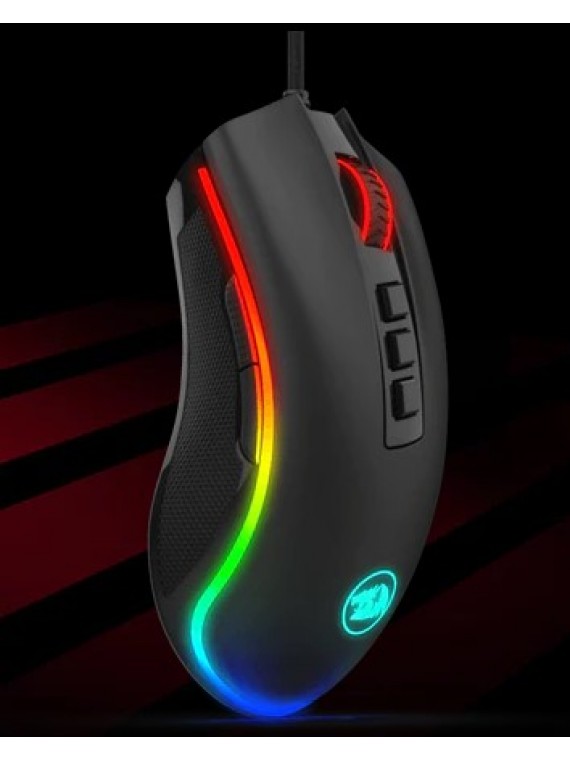 Redragon M711 COBRA Gaming Mouse with 16.8 Million RGB Color Backlit BLACK