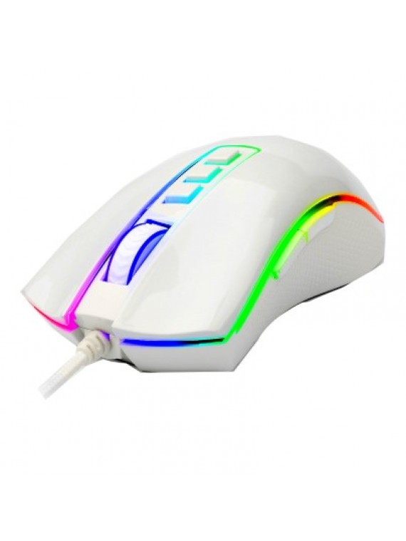 Redragon M711 COBRA Gaming Mouse with 16.8 Million RGB Color Backlit WHITE