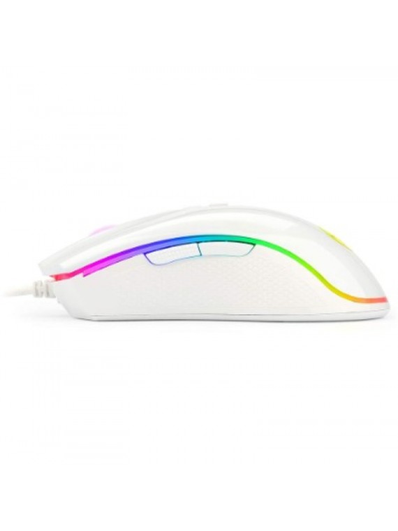 Redragon M711 COBRA Gaming Mouse with 16.8 Million RGB Color Backlit WHITE