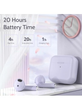 LANGSDOM TN22 SEMI IN EAR MINI BLUETOOTH HEADSET PURPLE